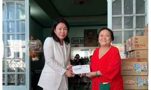 [2024/02][HOAVAVA와 K1 TRADE CONSULTING가 THIEN DUYEN 보육원에 방문하기 